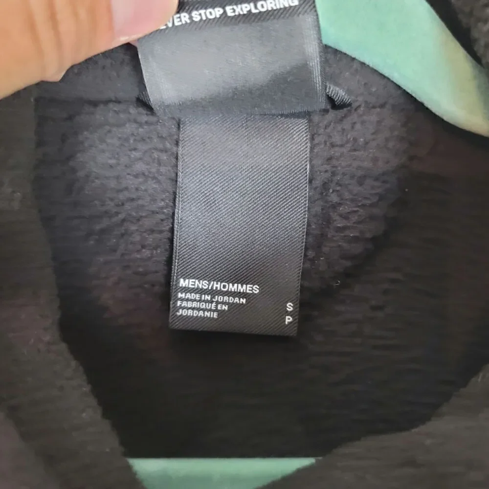 The North Face Royal Arch Full-Zip Jacket in TNF Black/Asphalt Grey, sz Small
